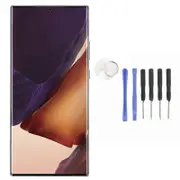 Replacement Galaxy Note 20 Ultra 6.9 Inch Phone TFT LCD Display Touch Screen Digitizer Assembly with Repair Toolkit for SM N986U SM N986B Silver
