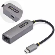 StarTech.com USB-C to Ethernet Adapter, 100W PD Pass-Through, NIC, USB 3.0 Type-C 1Gbps Multi Speed Network, USB 3.1 RJ45, Windows & Mac - USB-C to