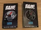 Bam Box Exclusive Ant Man Enamel Pin Set Of 2