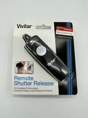 Vivitar Wired Remote Shutter Release for Select Canon Cameras