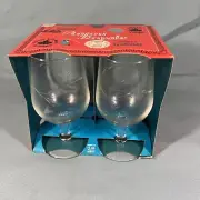 Goblet Anjou Royale Hand Cut Canada 11 Oz. Stemware From France Set of 4 B4