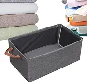 Folding Storage Box,Clothes Storage Box - Closet Organizer Folding Clothes Container for Camping Shoe Pantry Car Garage Home Workplace Travel Nursery Dorm