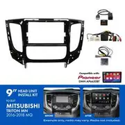 Aerpro 9" Multimedia Receiver Head Unit Kit to suit Mitsubishi Triton 2016-2018 - AKMB8