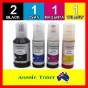 5x Non-OEM T502 Ink Bottles for Epson EcoTank ET-2850 ET-4850 ET2850 ET4850