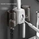 Waterproof Automatic Toothpaste Dispenser Hanging Toothbrush Stand Home Use
