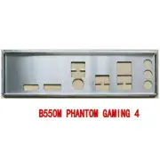 For ASRock B550M PHANTOM GAMING 4 I/O Shield Back Plate BackPlate Blende Bracket