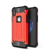 MCC Shockproof iPhone XR Heavy Duty Case Cover Tough Apple Skin iPhoneXR [Red]