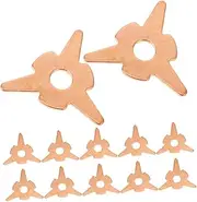 Parliky 20Pcs Heavy Duty Dent Pulling Rings Triangle Washer Spot Welding Tool Car Body Repair Compatible with Soldering Machines Versatile Auto Maintenance Accessories