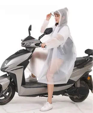 時尚連身簡約風厚料一件式雨衣 男女可穿 / 雨衣一件式 輕便雨衣 輕便雨衣加厚 連身雨衣 雨衣長版 (4.5折)