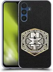 Head Case Designs Officially Licensed WWE NXT Tag Team Championship Title Belts Gel Case [Military Grade Protection] Compatible with Samsung Galaxy A15