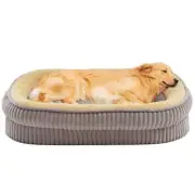 Orthopedic Dog Bed for Medium, Large Dogs Breeds, High Density Egg Crate Foam...