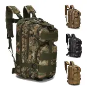 Hiking Camping Bag Army Military Tactical Trekking Rucksack Backpack Camo 30L