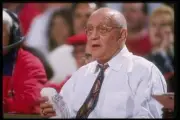 Fresno State Bulldogs head coach Jerry Tarkanian looks on the Sant- Old Photo 1