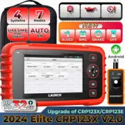 2025 Elite LAUNCH CRP123X V2.0 PRO Car OBD2 Scanner Code Reader Diagnostic Tool