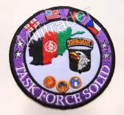 US Task Force Solid 101st Airborne Patch (Afghanistan)