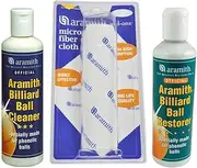 Aramith Pool Ball Cleaner and Towel Kit
