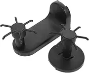 HOLIDYOYO 2pcs Kitchen Utensil Hanger Rotating Adhesive Wall Hook Nail Storage for Spatulas Spoons and Cooking Accessories Kitchen Organizer