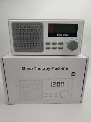 SLEEP THERAPY MACHINE BY THREE SHEEP MODEL S11 DIGITAL WHITE NOISE SOUND MACHINE