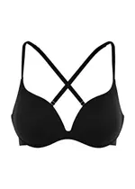 Wacoal Inès Secret Stretch-nylon Push-up bra - Black 36C