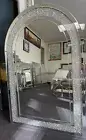 Elegant Wall Decorative Mirror Crystal Crushed Diamond Mir Arch mirrors Decor