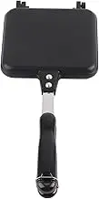 Double Sided Frying Pan, Non Stick Breakfast Frying Pan Sandwich Bread Maker for Kitchen, Outings, Camping, Picnics