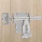 Latch Door Home Aluminum Bath Bathroom Bedroom Bolt Latch Cupboard Drawer
