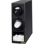 San Jamar Carlisle L22CS2951BK Sentry® Dimension Cup/Lid/Straw Cabinet