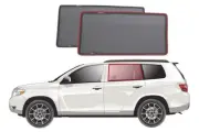 Genuine SNAPSHADES Car Rear Window Shades for Toyota Kluger/Highlander 2nd Ge...