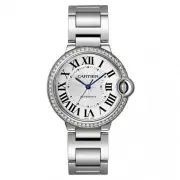 New Cartier Ballon Bleu Stainless Steel Automatic Self Wind Watch W4BB0016
