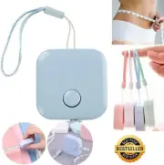 Portable 150cm Retractable Tape Ruler Accurate Measure Mini Keychain Soft Ruler