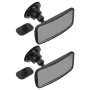 2 Pcs Baby Observation Mirror in The Car Suction Cup Rearview Backseat