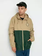 Brixton Claxton Zip Hood, Green, Size L