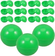 PRETYZOOM 3cm Balls, 25pcs Hollow Raffle Balls Round VendingMachine Capsules for Prizes, Plastic Bingo Balls, Drawing Balls for Game Night, Party, Carnival