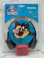 Vtg Sealed Looney Tunes Tronics Toshiba Taz AM FM Headphones Radio LT200TAZ