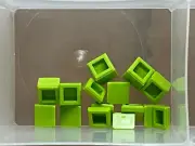 LEGO Parts - Lime Green Slope 30 1 x 1 x 2/3 - No 54200 - QTY 15