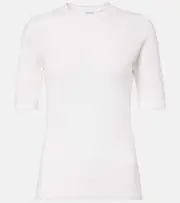 [Max Mara] Max Mara Gerico virgin wool top UK 10 white