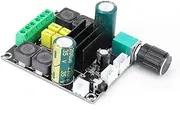 Hyuduo 100Wx2 Dual Channel Power Amplifier Board, TPA3116D2 Chip, High Fidelity Sound, 3 Audio Inputs, DC12-24V, 5V-0.2A&12V Outputs, On-Board Volume Potentiometer