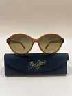 Maui Jim Mariana HS828-25E Brown-Crystal & Brown Polarized Sunglasses NIB