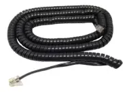 25 Foot Long Handset Receiver Curly Coil Phone Cord Cisco 7900 Series Gray