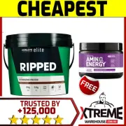 HORLEYS ELITE RIPPED 2.5KG CHOCOLATE// THERMOGENIC WPI WHEY PROTEIN ISOLATE PLUS