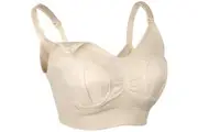 Haakaa: Hands-Free Pumping & Nursing Bra - Peach (Large)