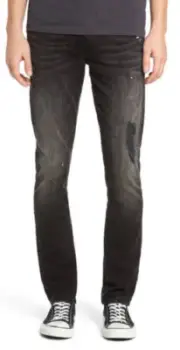 True Religion Men's Rocco Stretch Worn Rebel Jeans, 34