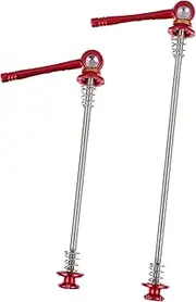 Bike Quick Release Skewer Set Titanium Alloy for Mountain Road Bikes Secure Effortless Bike Detachment