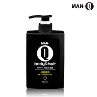 在飛比找Yahoo!奇摩拍賣優惠-MAN-Q 2in1都會獷野洗髮沐浴露600ml/瓶 全身潔