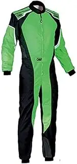 OMP KS-3 Children's Overalls MY2019 Green/Black Size 120