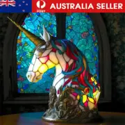 Unicorn Table Lamp Decor Cartoon Night Light Tablescape Decorations Desk Lamp