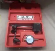 Magnetic Base & Dial Indicator Combo: Adhesion 620 N.