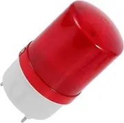 FUNOMOCYA Fire Truck Alarm Strobe Warning Light Industrial Rotating Lights Emergency Strobe Lights Rotating Emergency Warning Light Strobe Warning Flashing Light Red Plastic