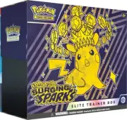 POKEMON SCARLET & VIOLET SURGING SPARKS ELITE TRAINER BOX BLOWOUT CARDS