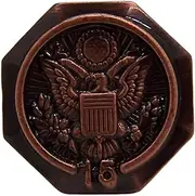 [Wowser] Fifteen Year Federal Years of Service Octagon Lapel Pin, Recognition Gift, 5/8 Inch, 5/8"W x 5/8"H, Bronze, no gemstone